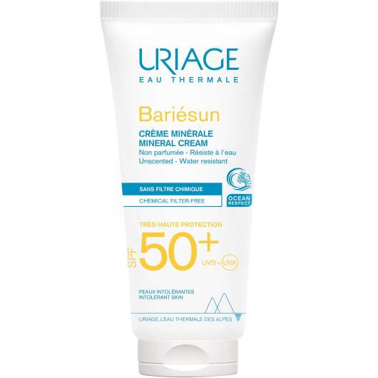 Uriage Mineral Cream SPF50+ Unscented 100 ml