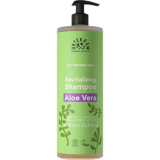 Urtekram Aloe Vera Shampoo Normalt Hår 1000 ml