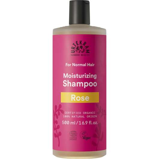 Urtekram Rose Shampoo Normalt Hår  500 ml