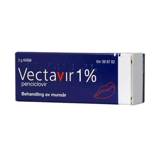 Vectavir Kräm 1% 2 g