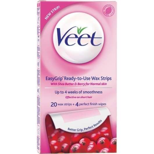 Veet EasyGrip Ready-to-use Wax Strips Normal