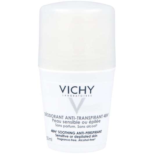 VICHY Deodorant antiperspirant deodorant roll-on 48h. Utan parfym.  50