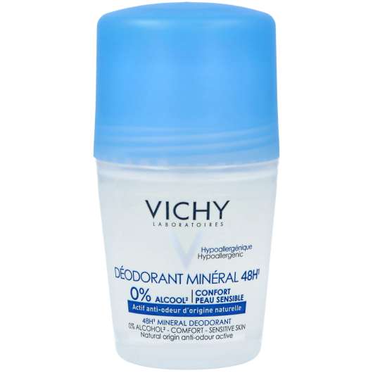VICHY Deodorant Mineral deo 48h, utan aluminiumsalt 50 ml