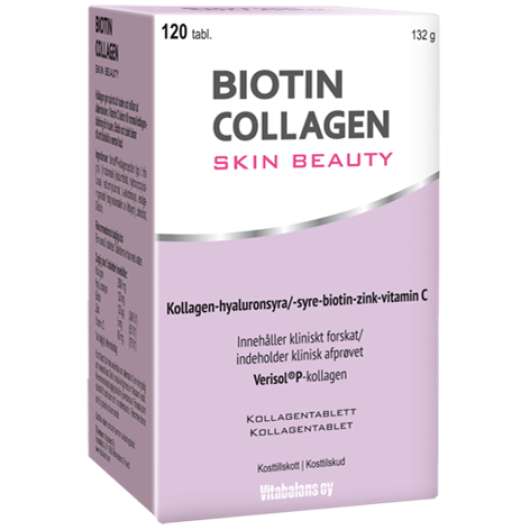 Vitabalans Skin Beauty Biotin Collagen 120 st