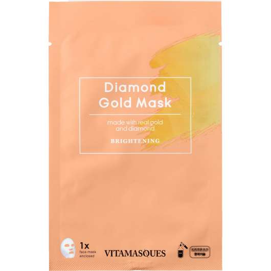 VITAMASQUES Diamond Gold Dust Sheet Mask 20 ml