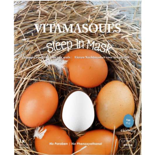 Vitamasques egg sleep in mask - half shape 4 ml
