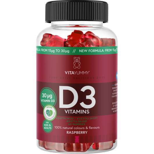 VitaYummy D3 Vitamins 60 st
