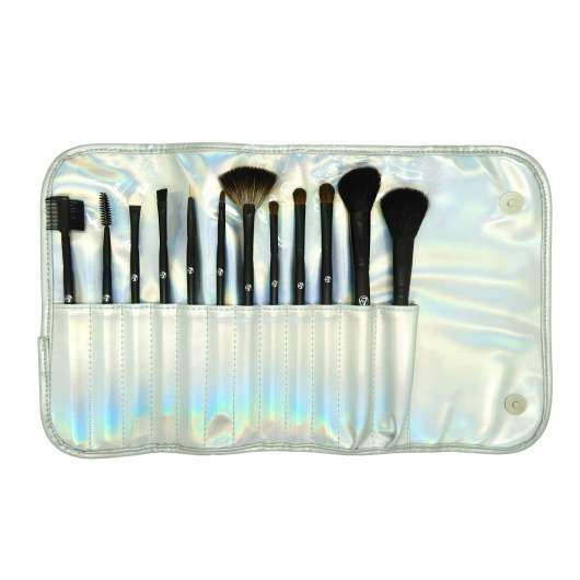 W7 Professional 12pcs Silver Brush Collection