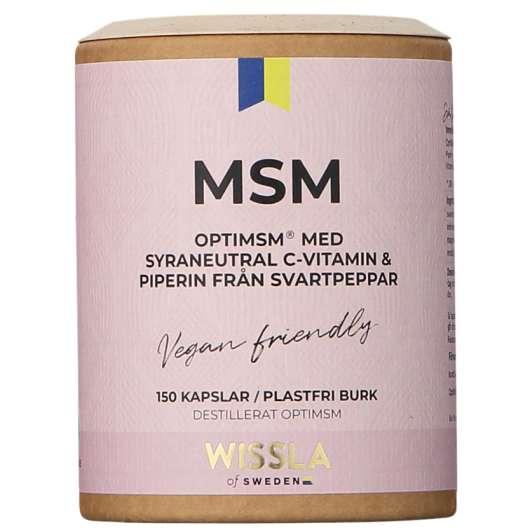 Wissla of Sweden MSM + C-vitamin + Piperin 300 ml