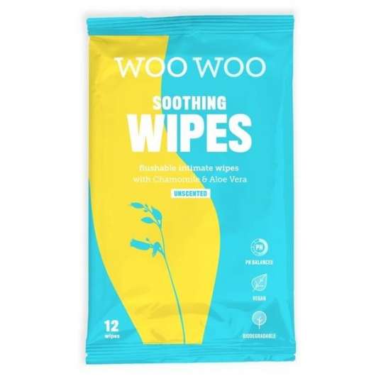WOOWOO Chamomille & Aloe Vera Intimate Wipes