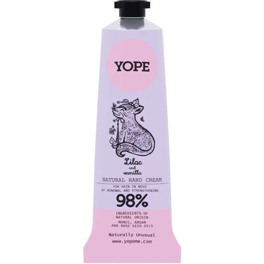 YOPE Botanical Hand Cream Lilac and Vanilla 50 ml
