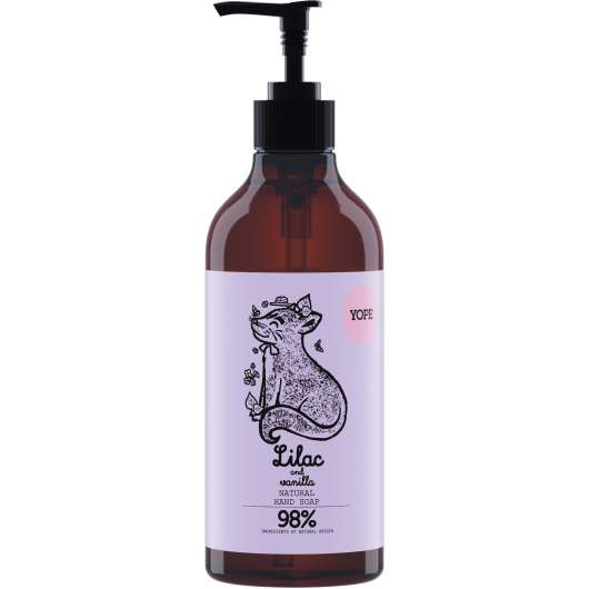 YOPE Botanical Hand Soap Lilac and Vanilla 500 ml