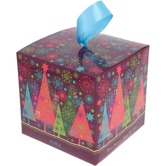 Zmile Cosmetics Advent Calendar Cube Christmas Trees